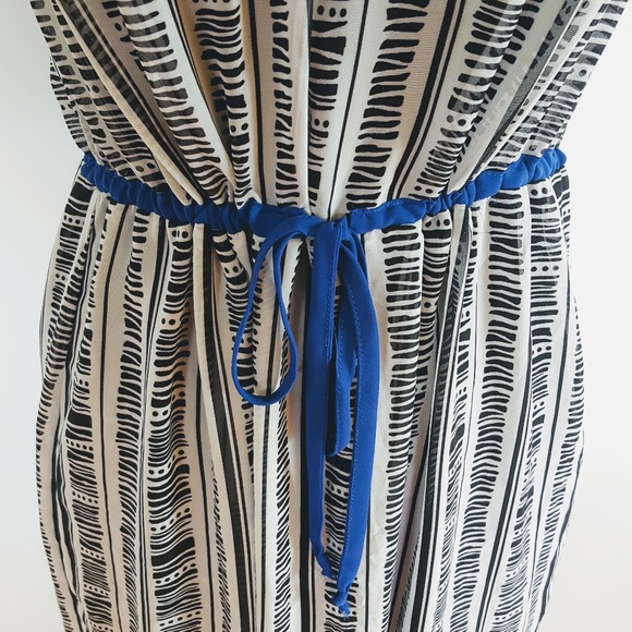 Mossimo | Modern Print Halter Dress - Sz M - Picture 7 of 7